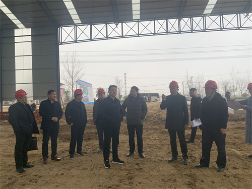 萬人助萬企，節(jié)后送關(guān)懷——上級(jí)部門領(lǐng)導(dǎo)視察永和集團(tuán)城陽城拌合站建設(shè)情況！